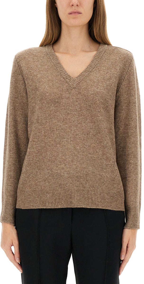 Aspesi WOOL BLEND SWEATER Beige