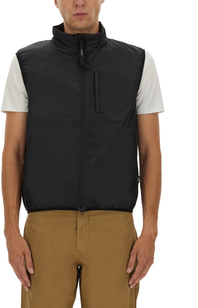 Aspesi SLEEVELESS "JIL" Zwart