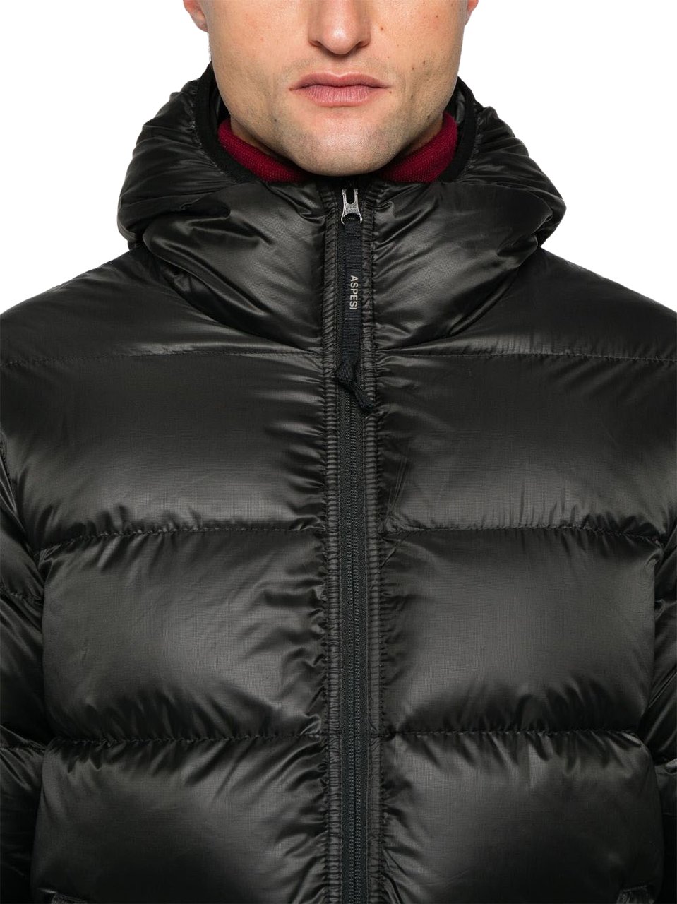 Aspesi Coats Black Zwart