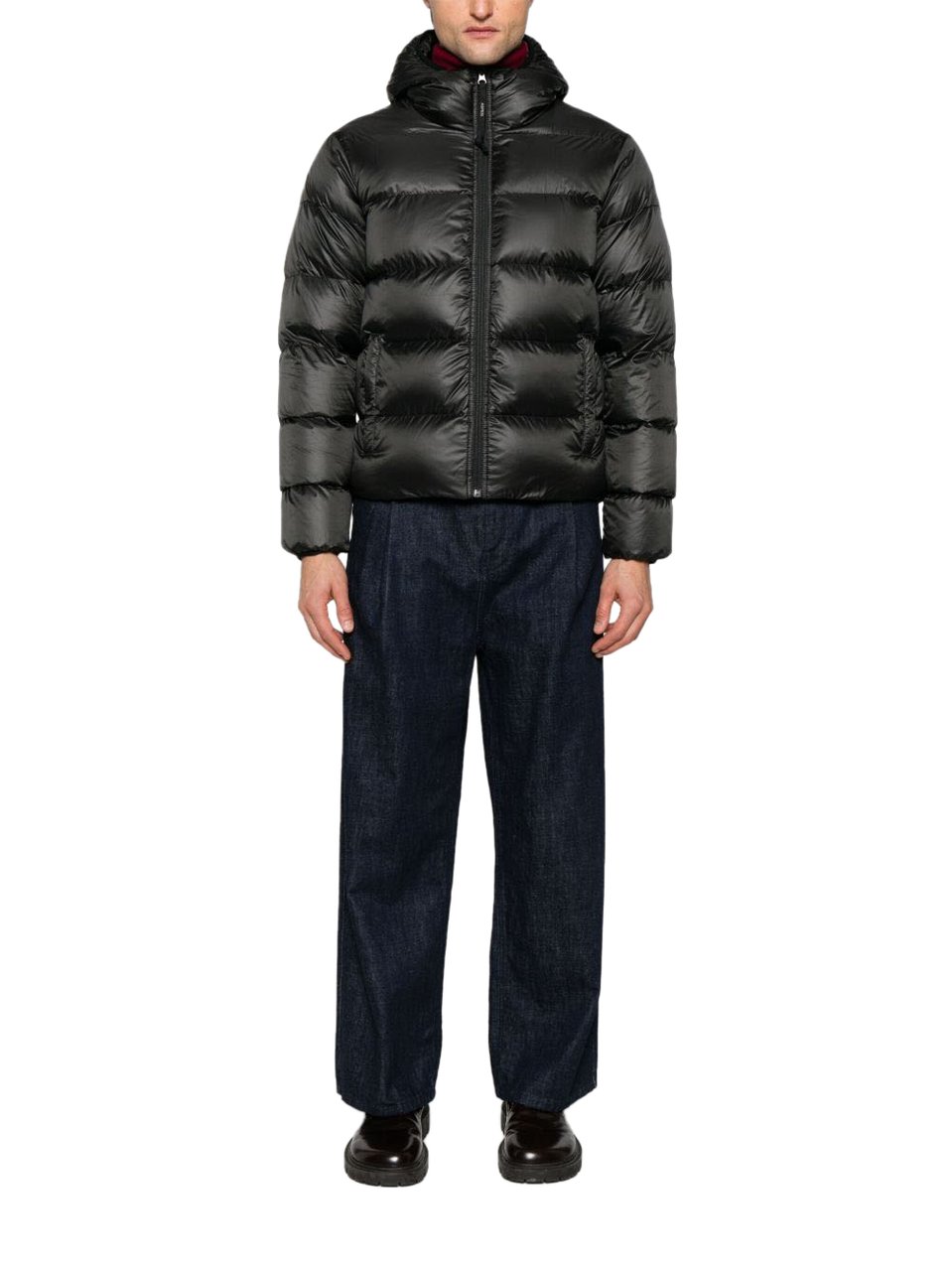 Aspesi Coats Black Zwart