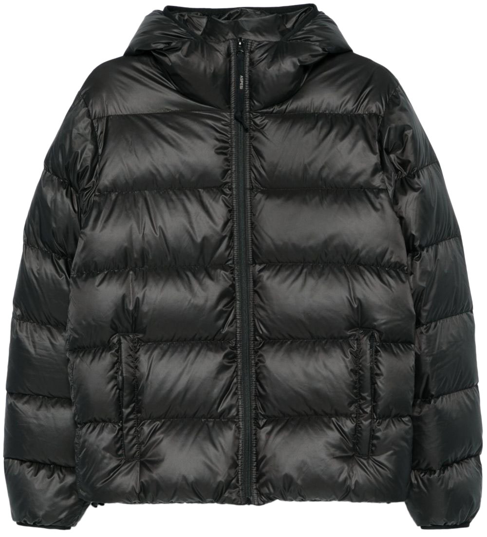 Aspesi Coats Black Zwart