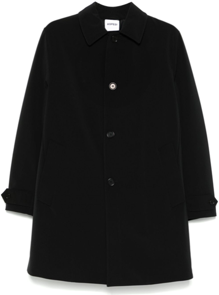 Aspesi Coats Black Zwart