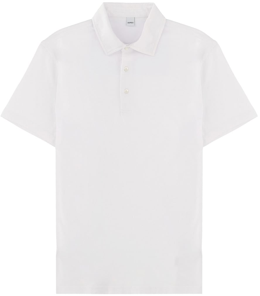 Aspesi COTTON POLO Wit