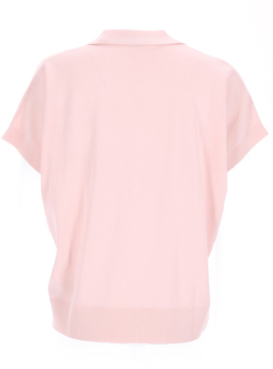 Aspesi SHIRT WITH POLO COLLAR Roze