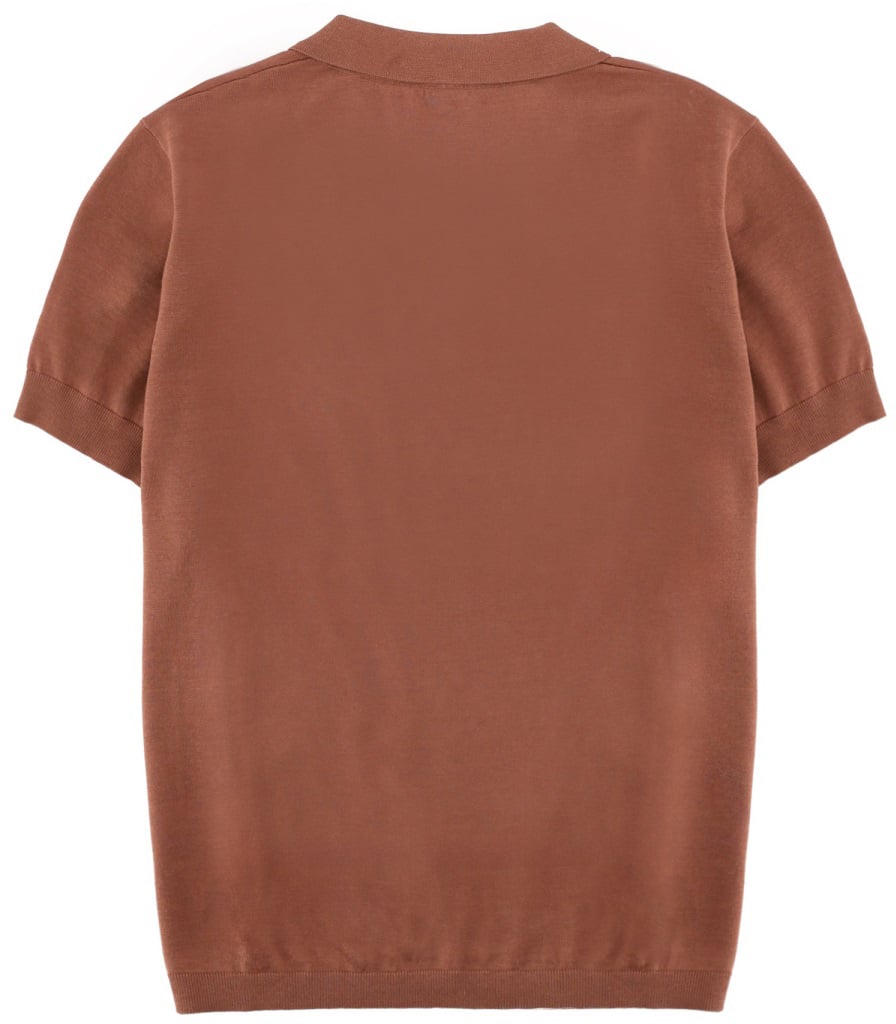 Aspesi COTTON POLO Bruin