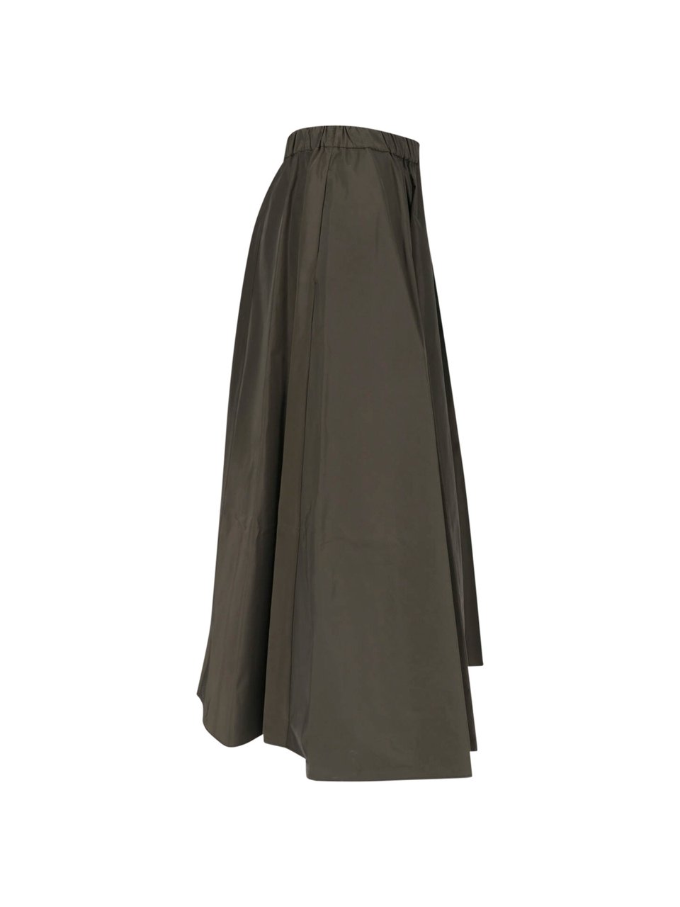Aspesi Green Technical Midi Skirt Groen