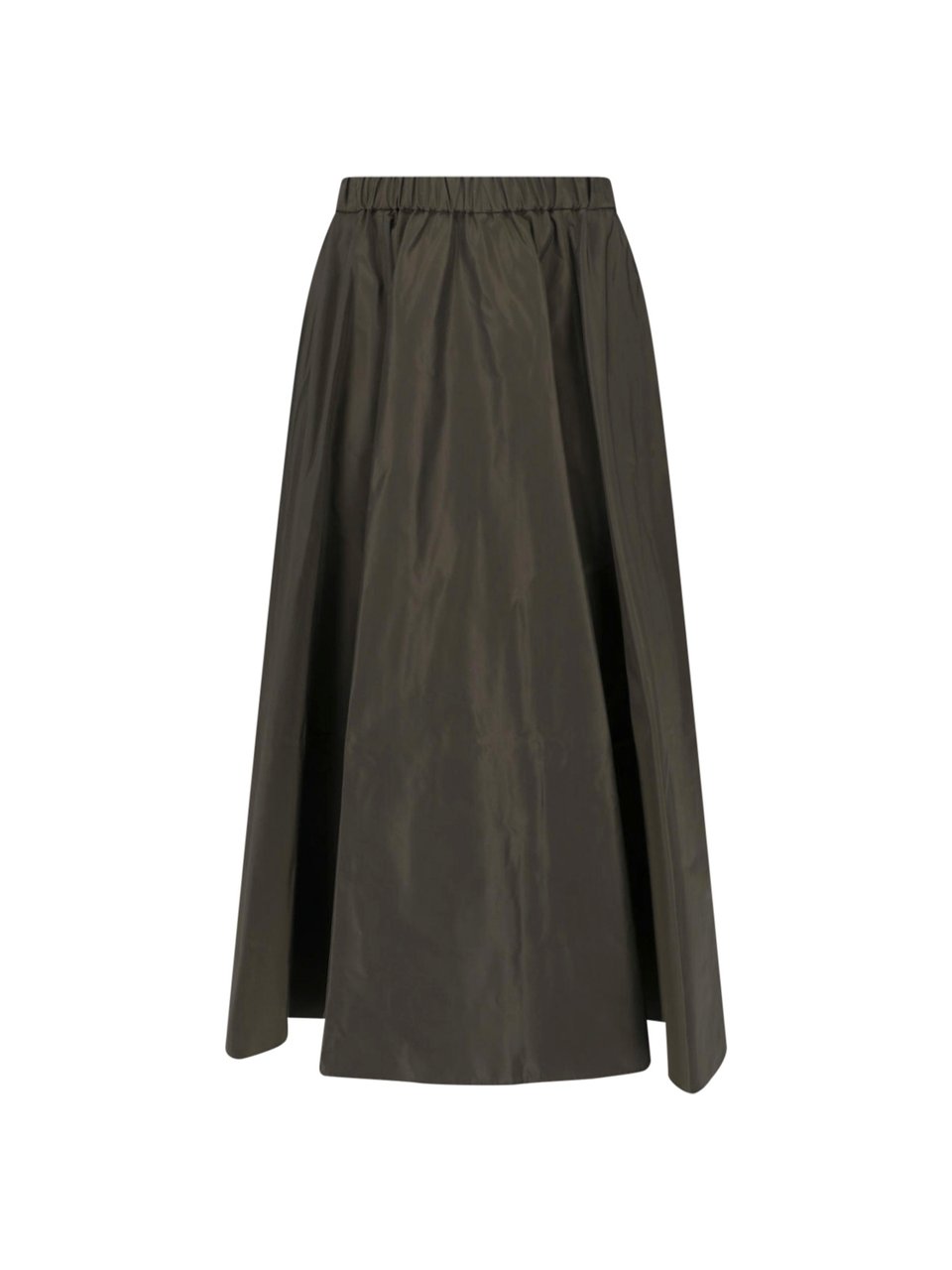 Aspesi Green Technical Midi Skirt Groen