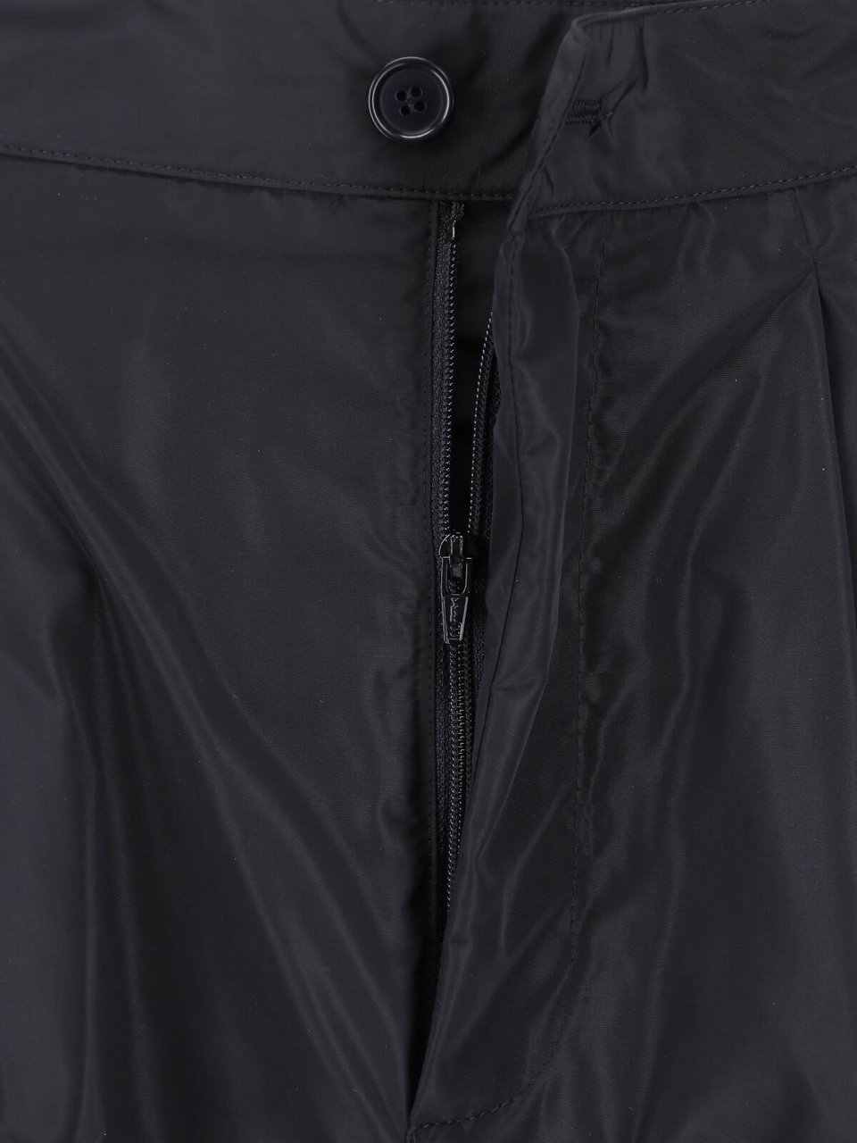 Aspesi Black Technical Midi Skirt Zwart