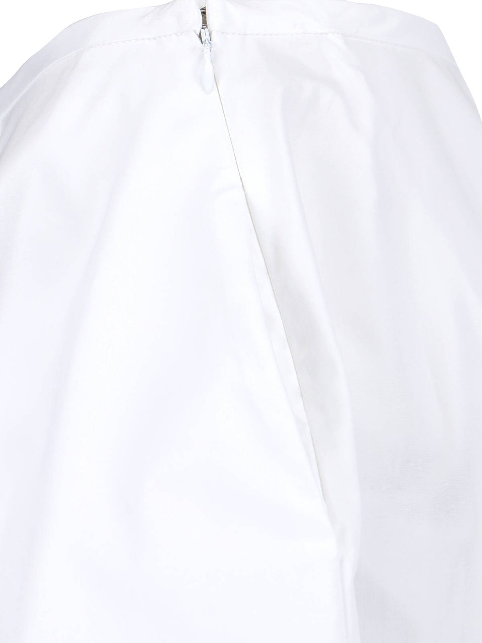 Aspesi White Midi Skirt Wit