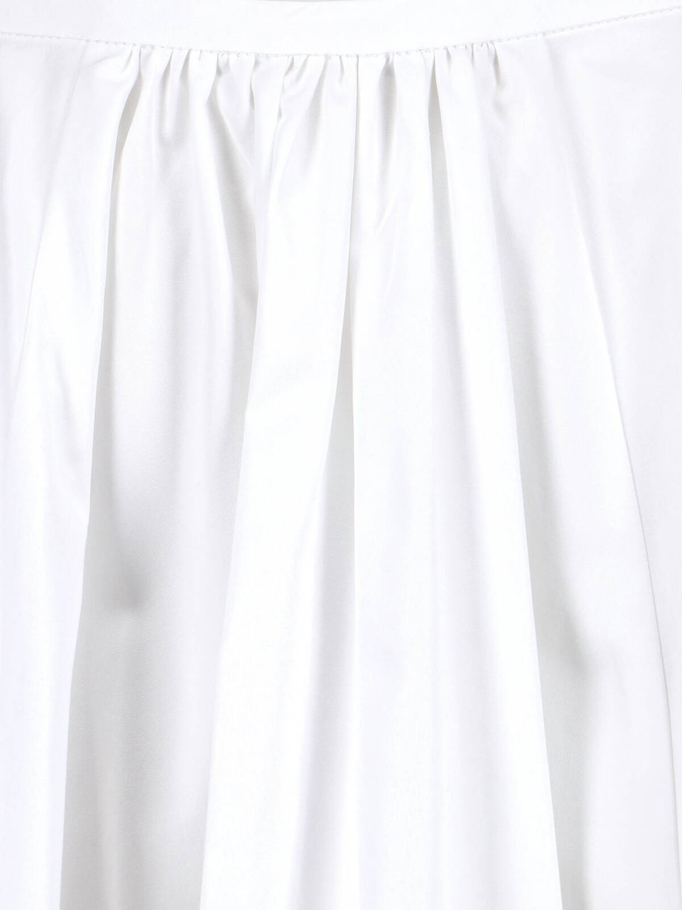 Aspesi White Midi Skirt Wit