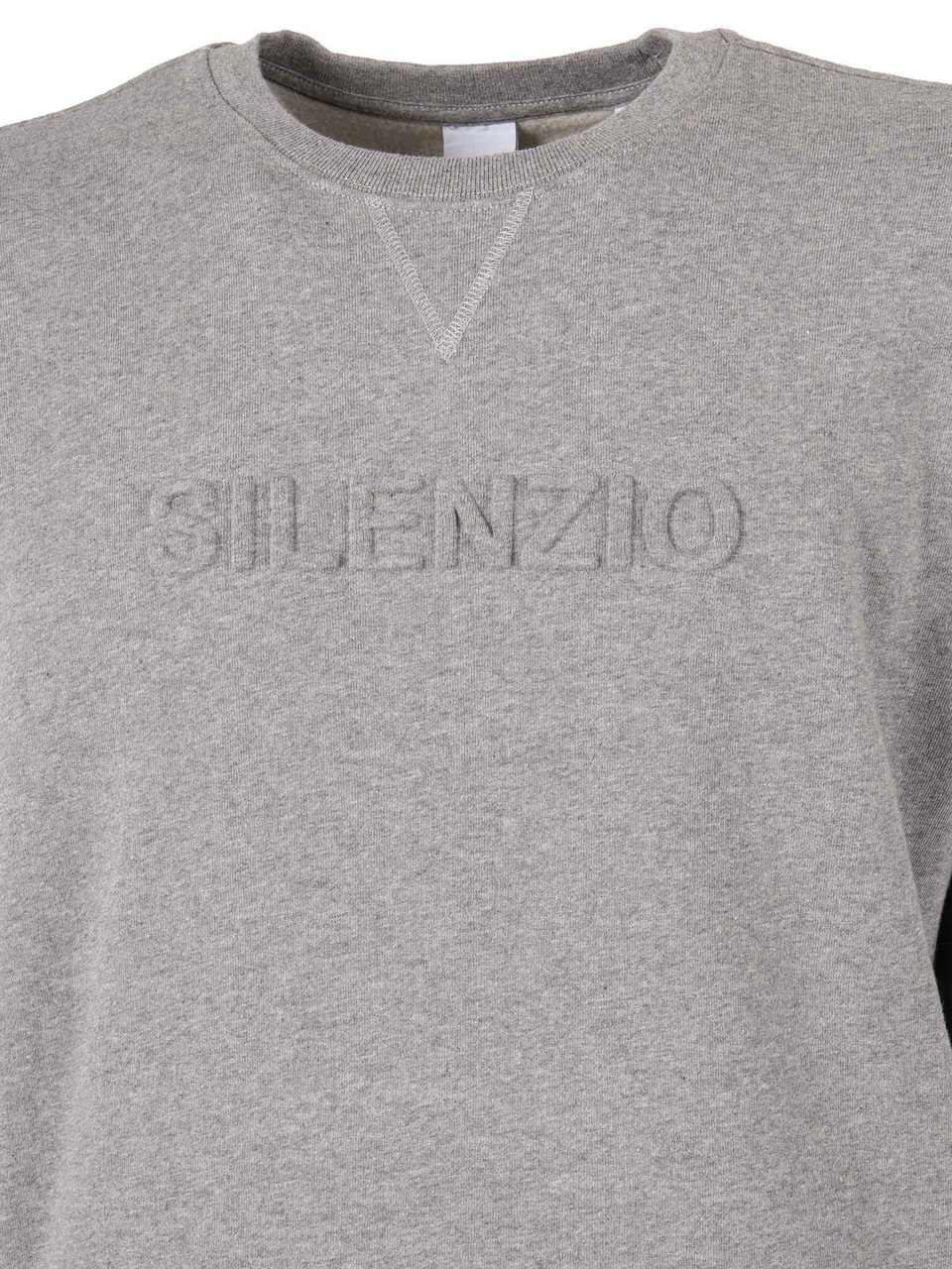 Aspesi Soft Cotton Sweatshirt with Subtle Embossed Detail Grijs