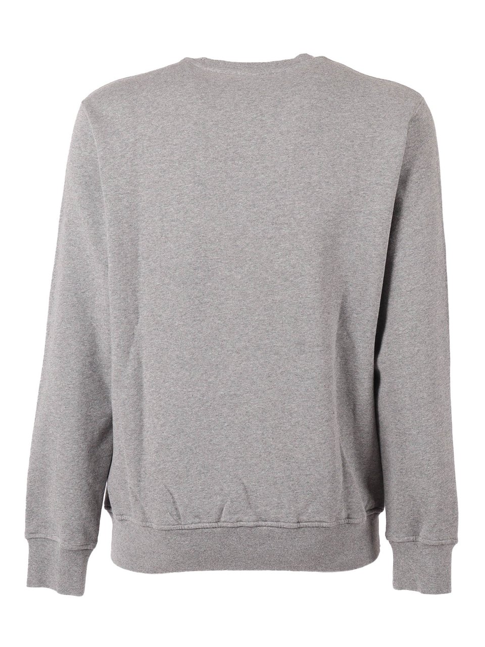 Aspesi Soft Cotton Sweatshirt with Subtle Embossed Detail Grijs