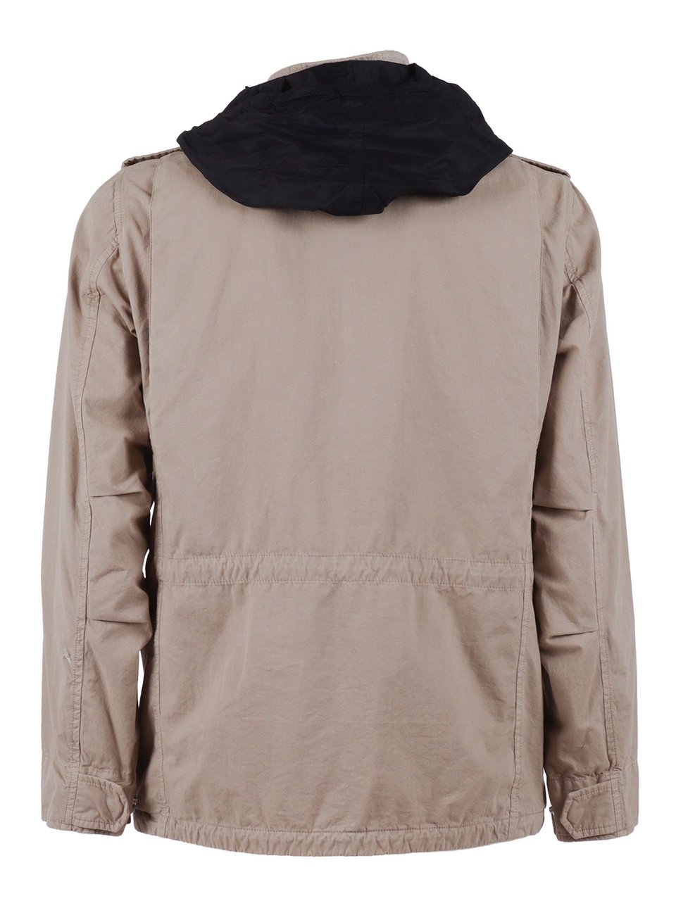 Aspesi Military Inspired Concealed Casual Jacket Roze