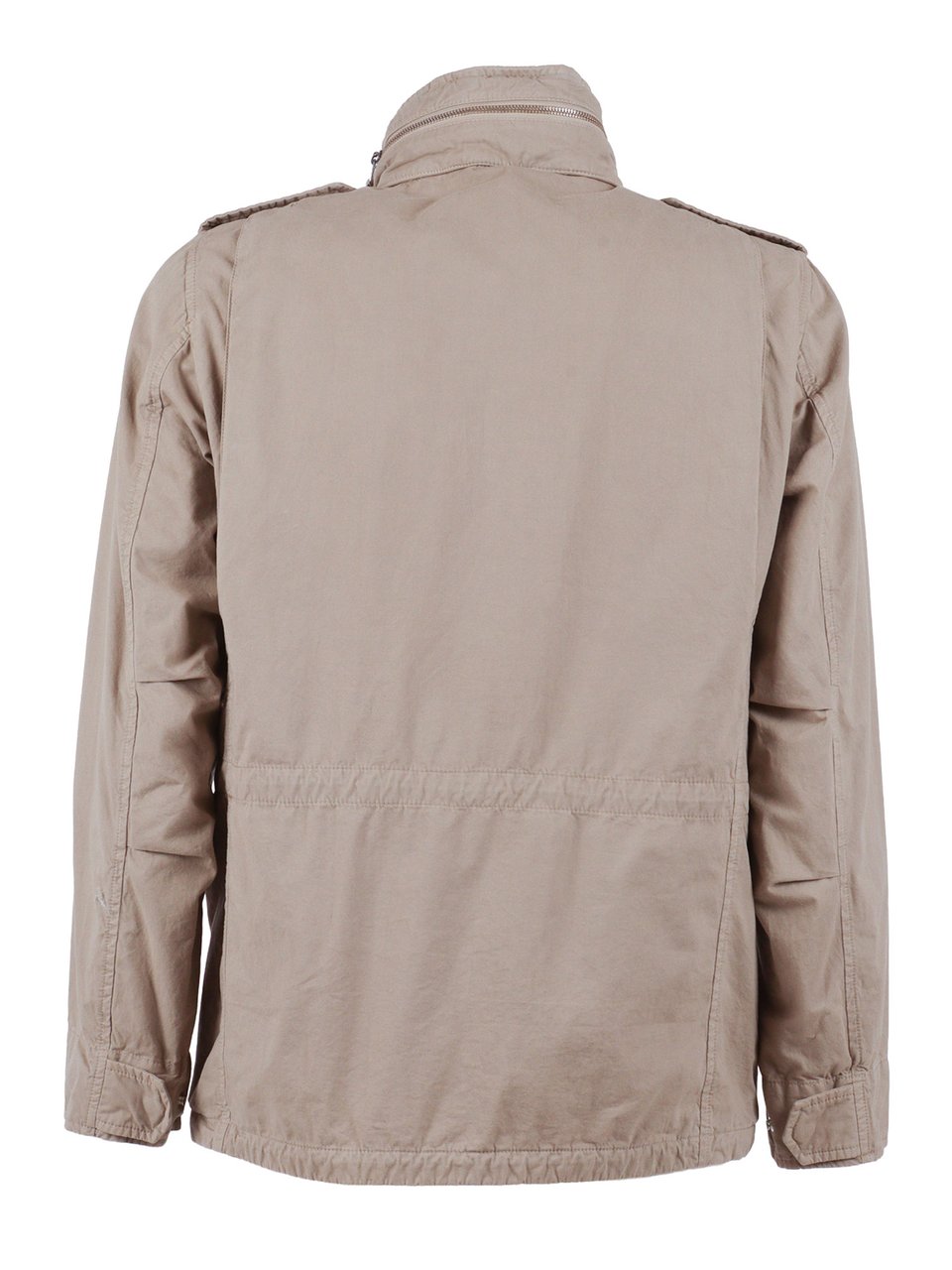 Aspesi Military Inspired Concealed Casual Jacket Roze