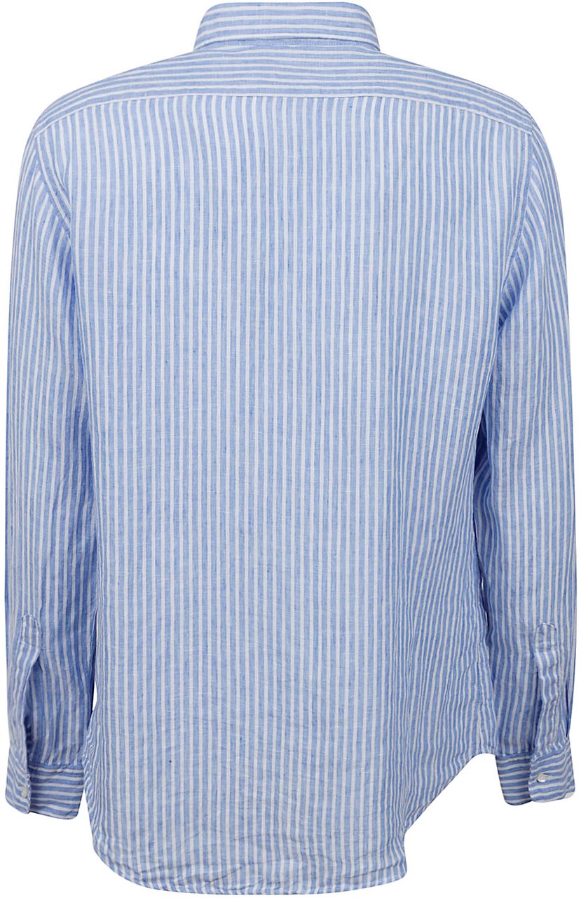 Aspesi Shirts Clear Blue Blauw