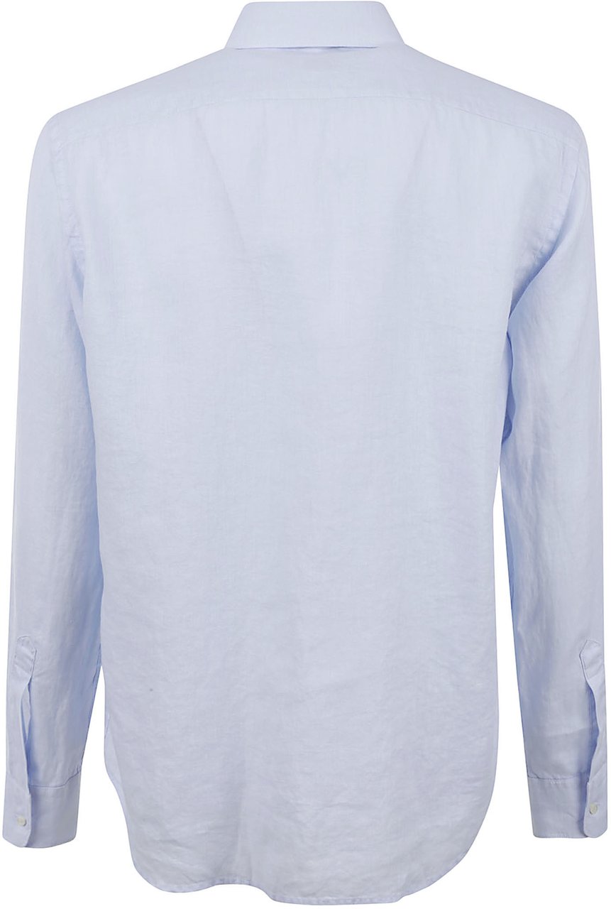Aspesi Shirts Light Blue Blauw