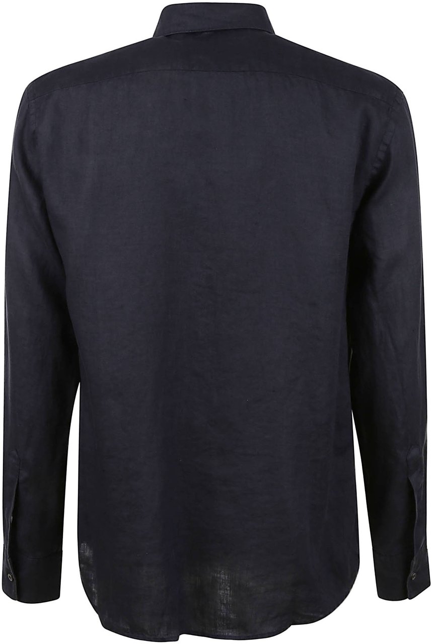 Aspesi Shirts Blue Navy