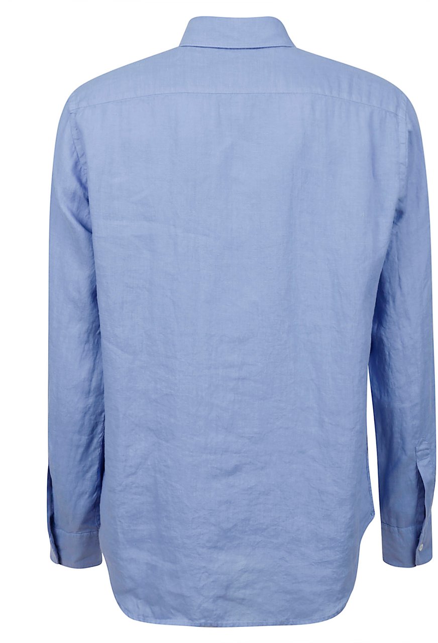Aspesi Shirts Clear Blue Blauw
