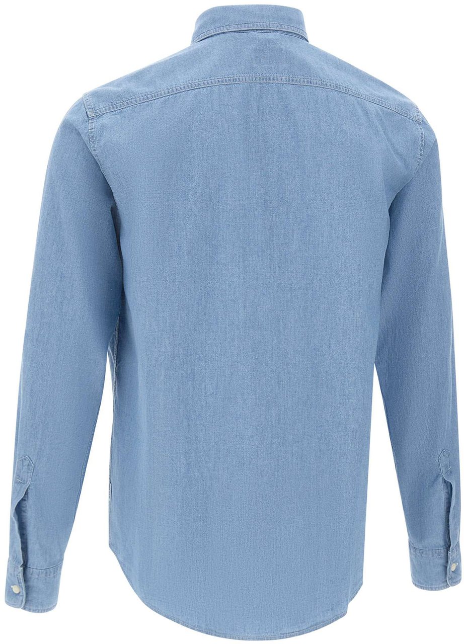 Aspesi Shirts Blue Blauw