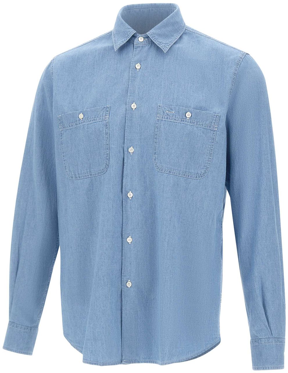 Aspesi Shirts Blue Blauw