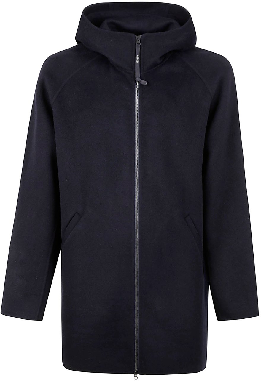 Aspesi Coats Blue Blauw
