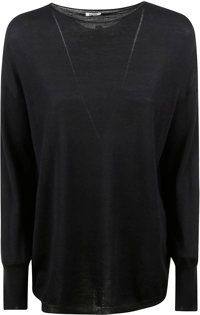 Aspesi Sweaters Black Zwart