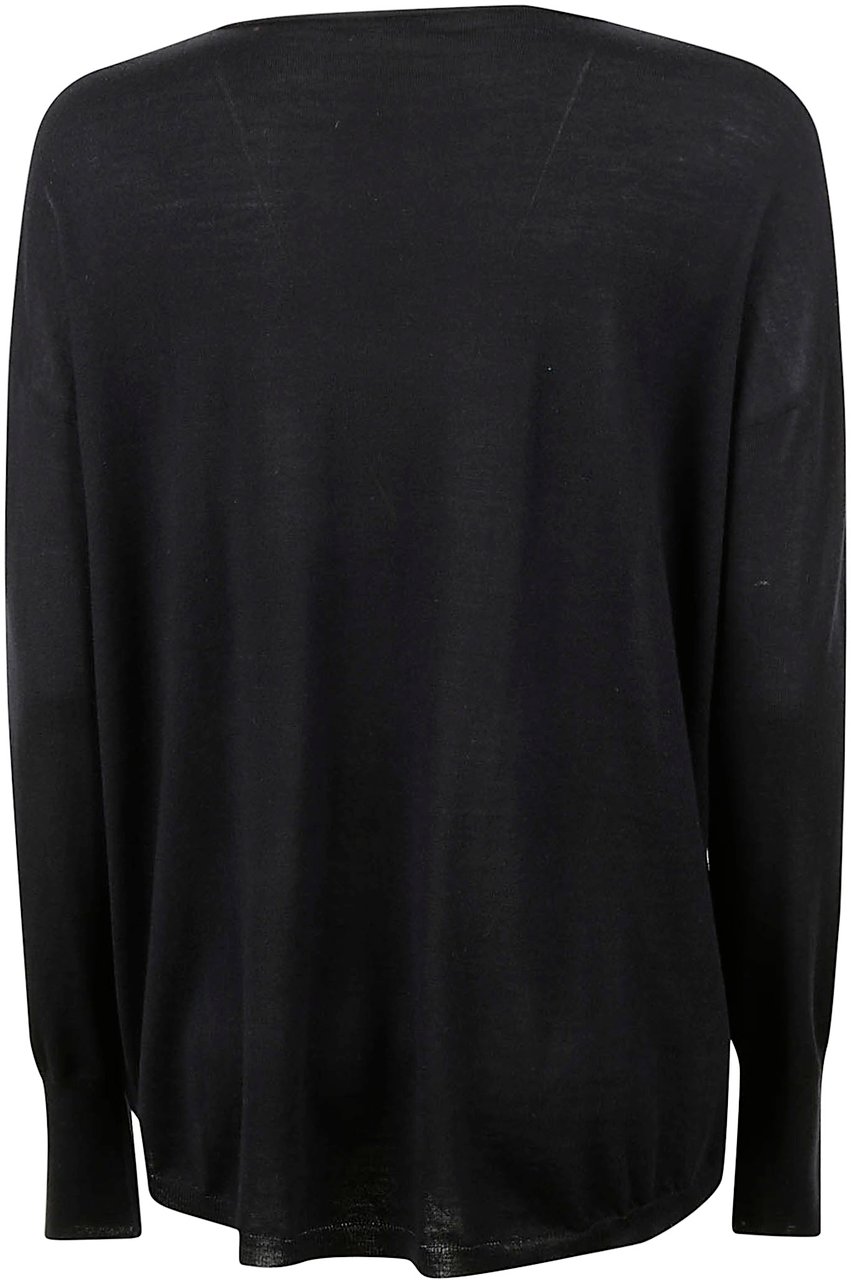 Aspesi Sweaters Black Zwart