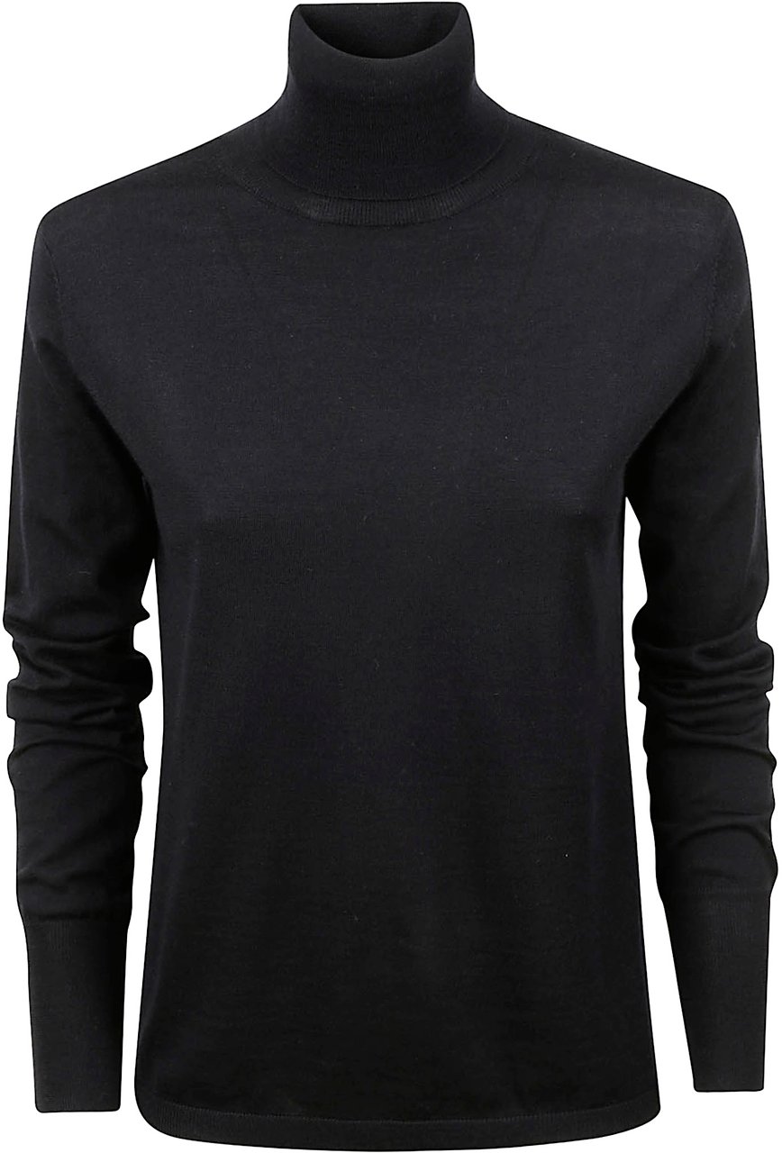 Aspesi Sweaters Black Zwart