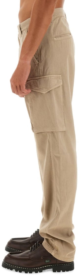Aspesi Straight Leg Cargo Pants Neutraal