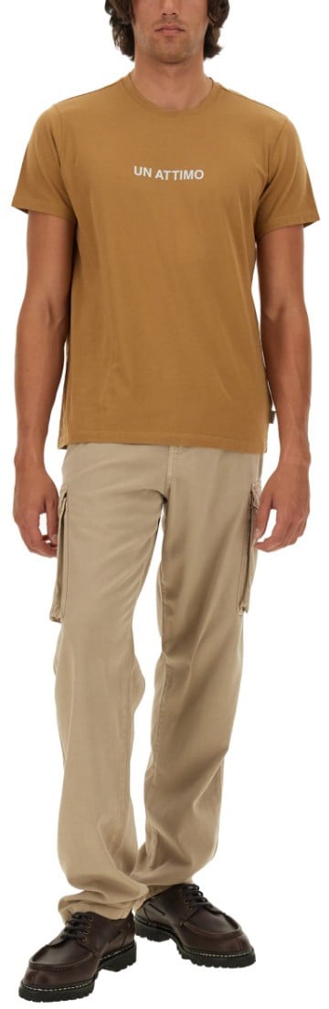 Aspesi Straight Leg Cargo Pants Neutraal