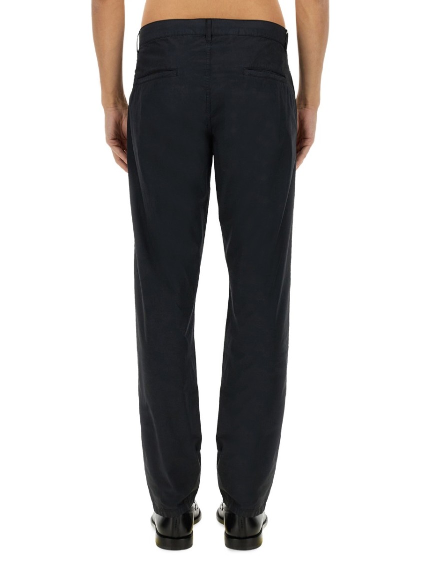Aspesi Tailored Black Chino Pants Blauw