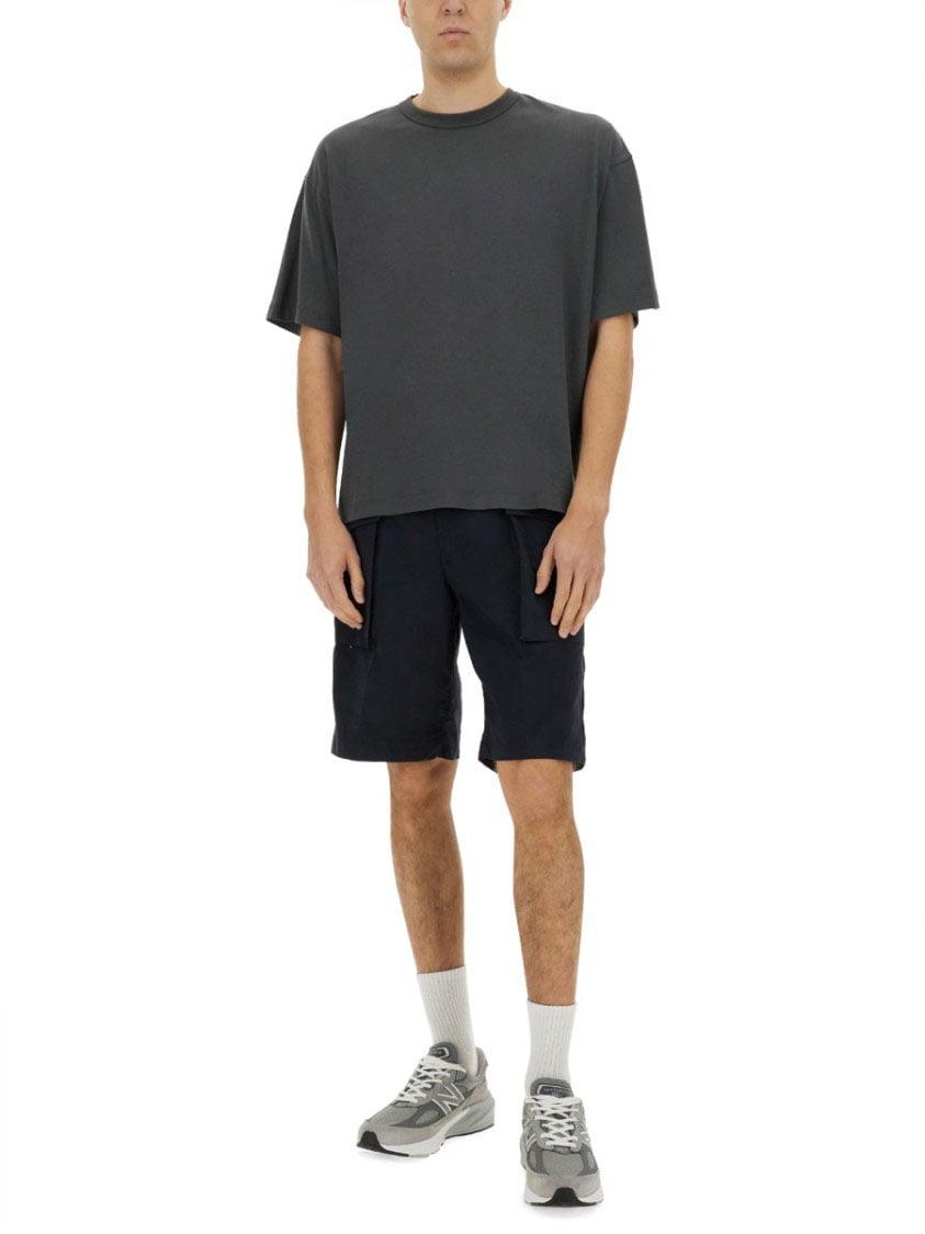 Aspesi "Lou" Bermuda Shorts Blauw
