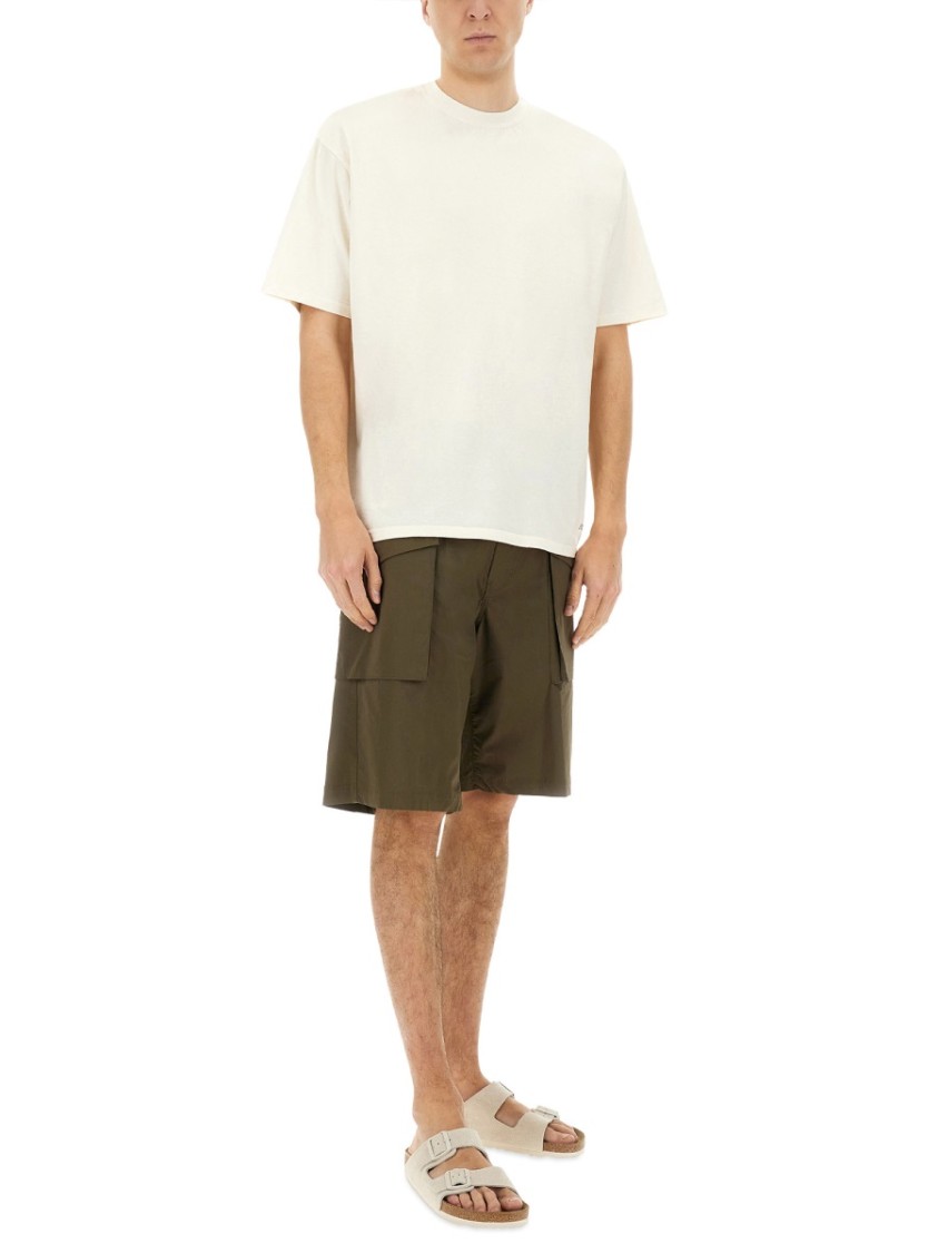 Aspesi "Lou" Bermuda Shorts Groen