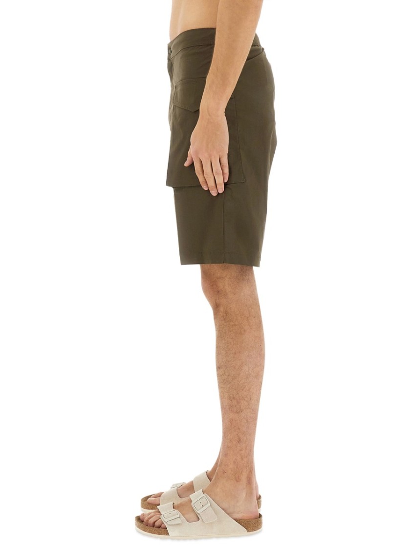 Aspesi "Lou" Bermuda Shorts Groen