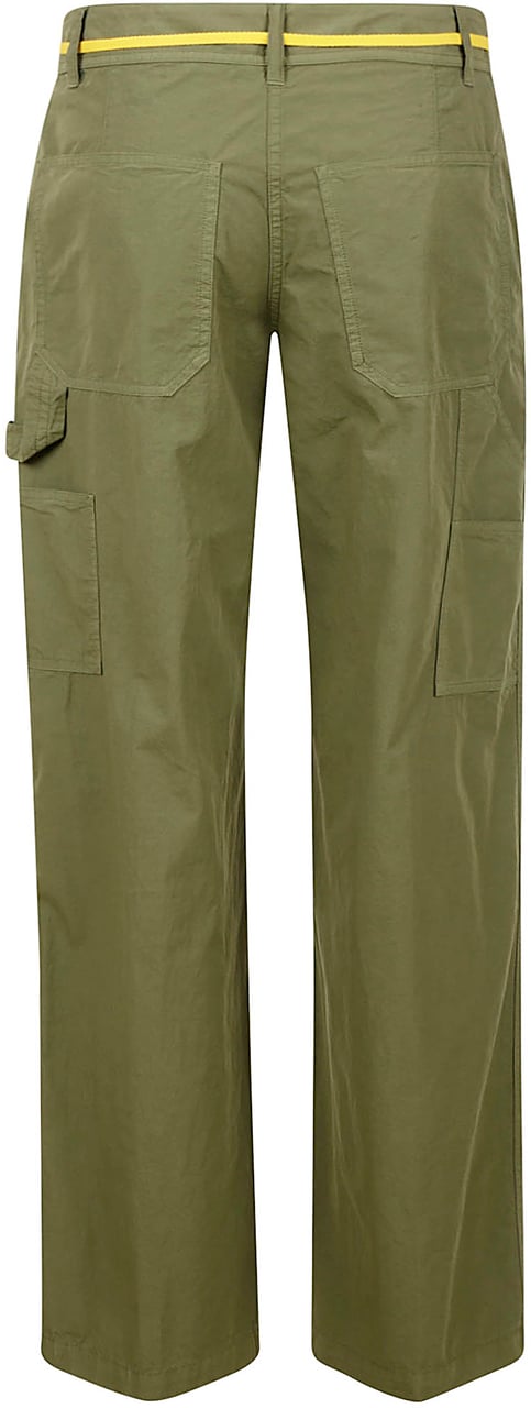 Aspesi Trousers Military Groen