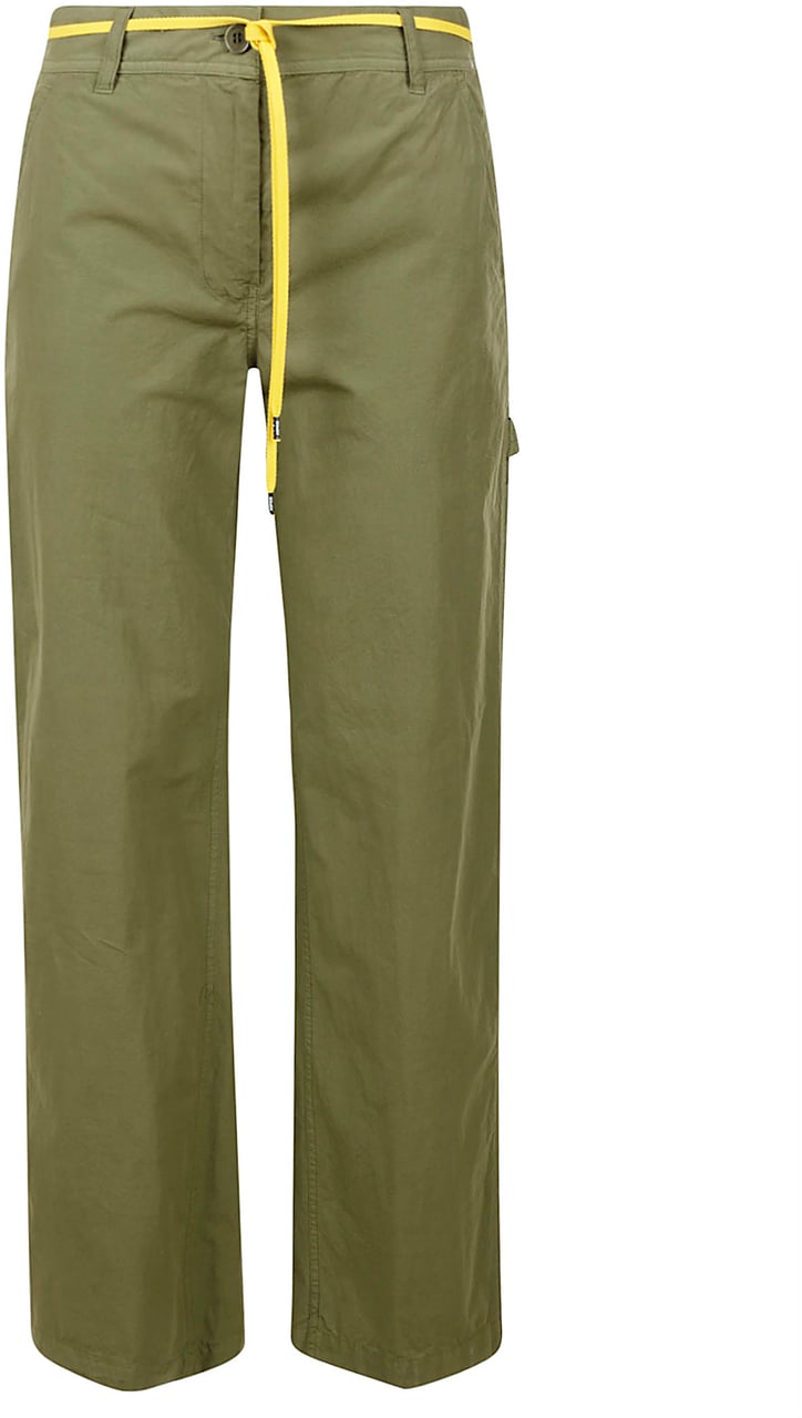 Aspesi Trousers Military Groen