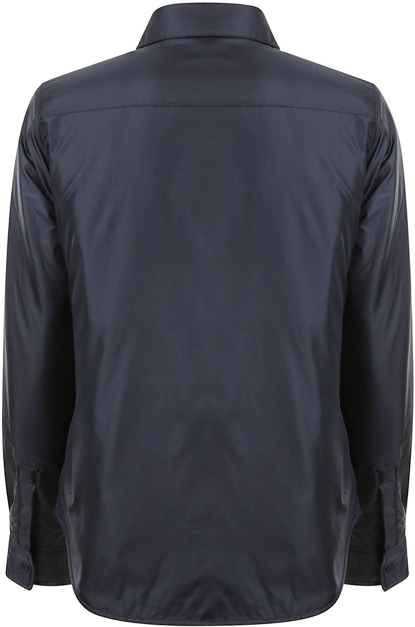 Aspesi Shirts Blue Navy
