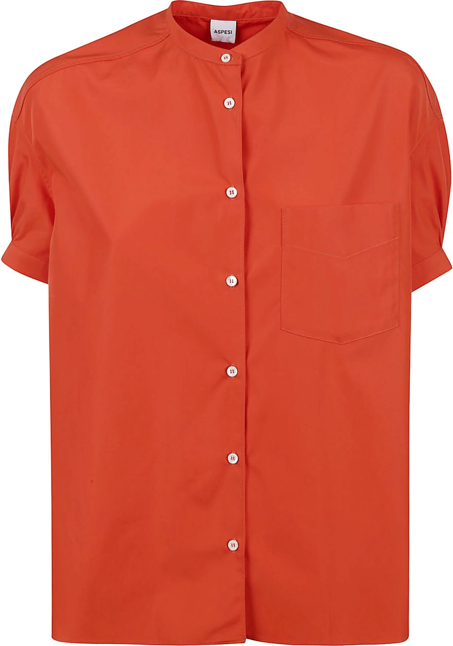 Aspesi Shirts Geranio Oranje