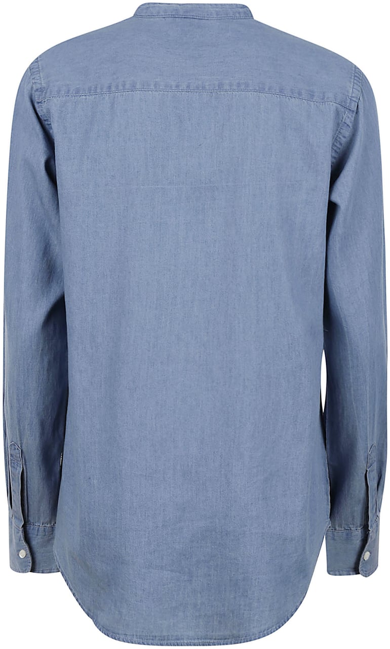 Aspesi Shirts Denim Blauw