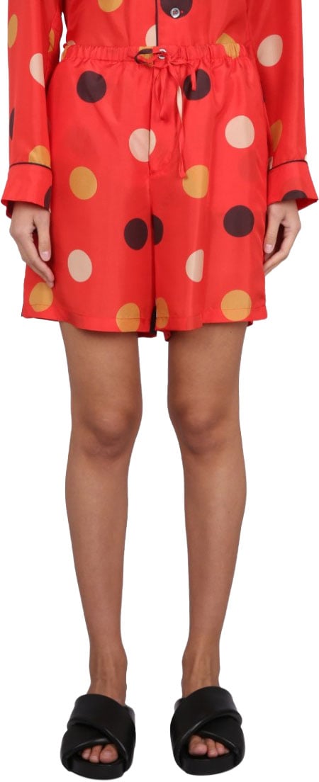 Aspesi Poison Shorts Rood