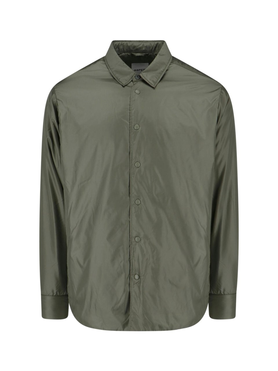 Aspesi Classic Green Button-Down Shirt with Appeal Groen