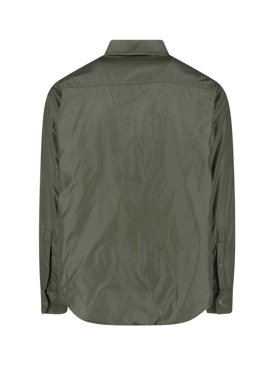 Aspesi Classic Green Button-Down Shirt with Appeal Groen