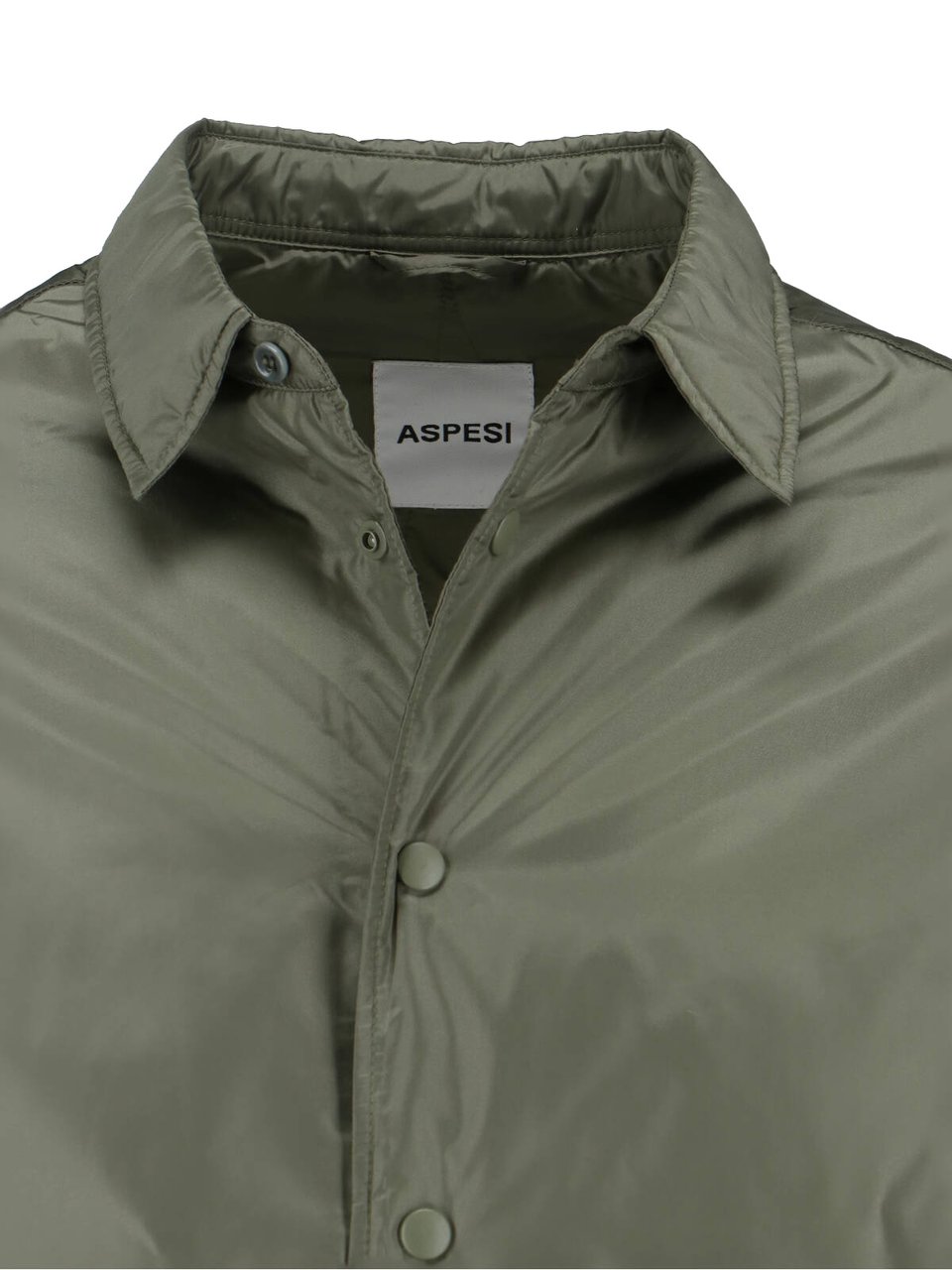 Aspesi Classic Green Button-Down Shirt with Appeal Groen