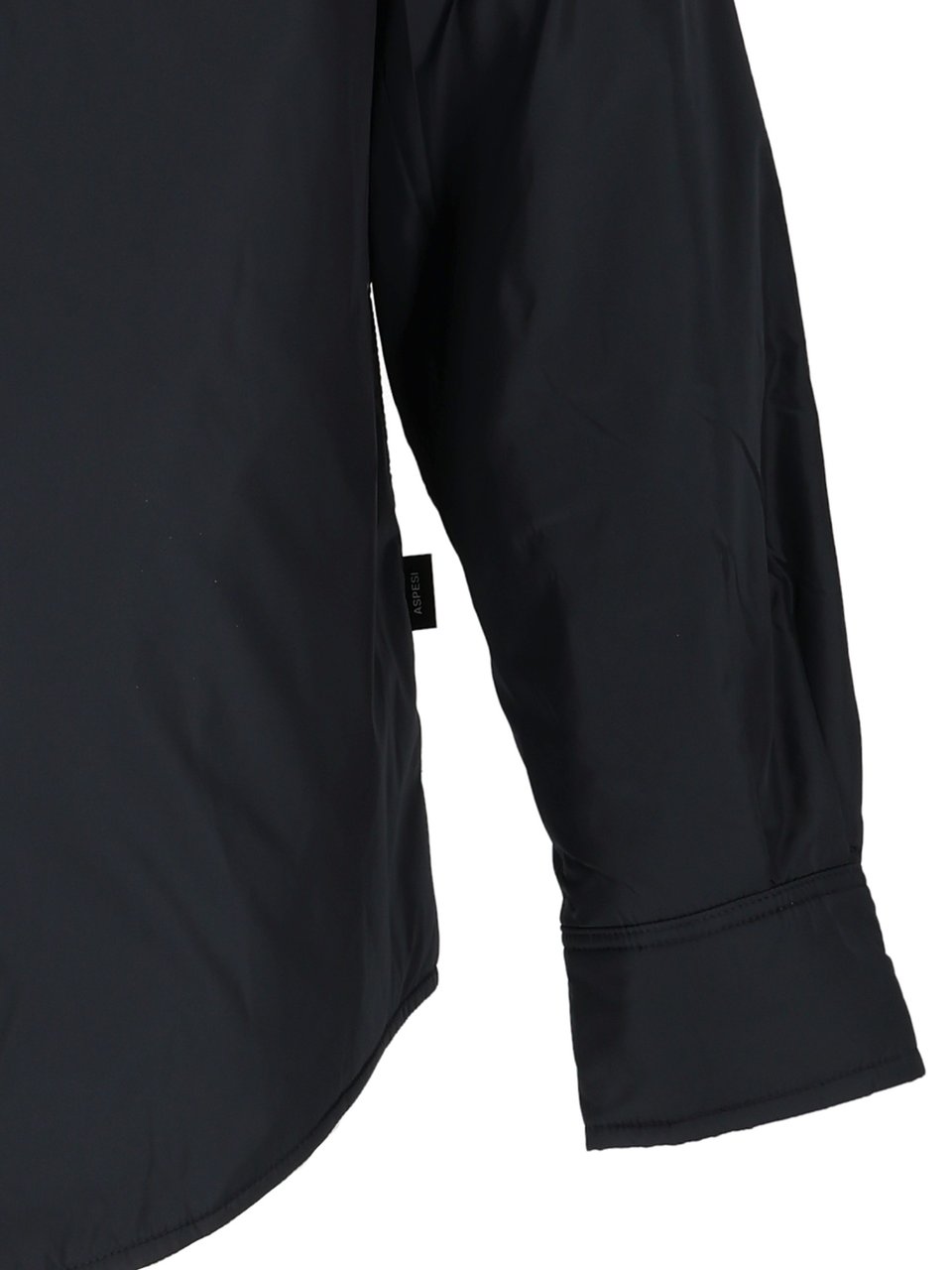 Aspesi Black 13 Piu Nylon Shirt Zwart