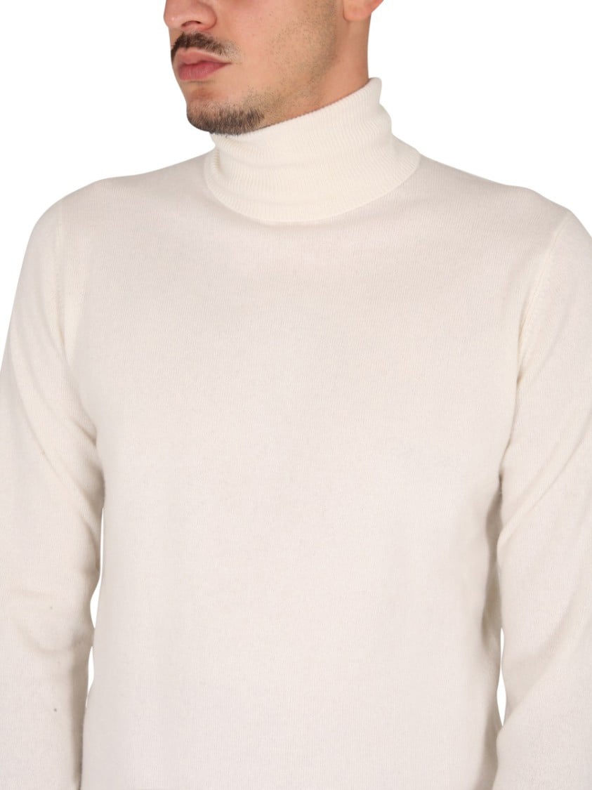 Aspesi Turtleneck Sweater Neutraal