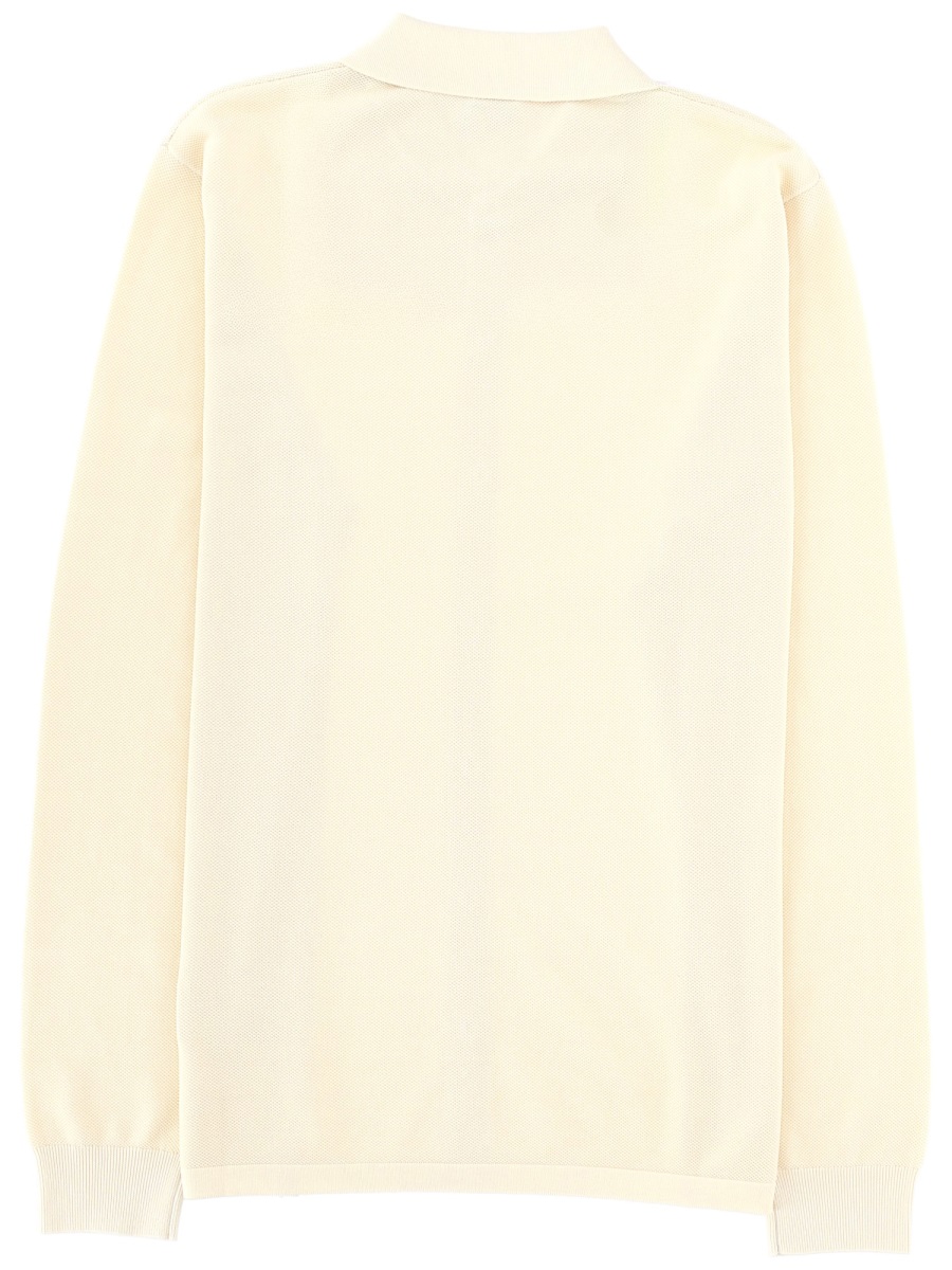 Aspesi Regular Fit Long Sleeve Cotton Shirt Neutraal