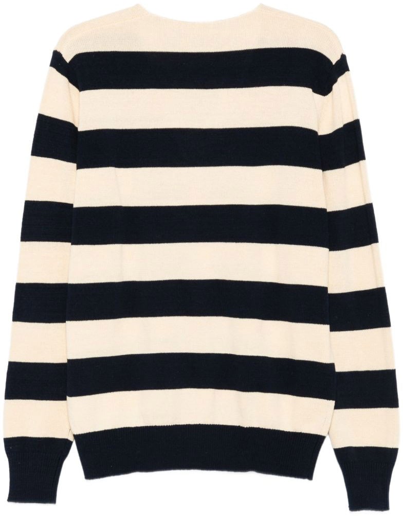 Aspesi Sweaters Beige Navy