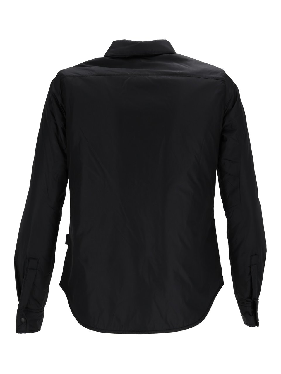 Aspesi Glue Long Sleeve Nylon Shirt Zwart