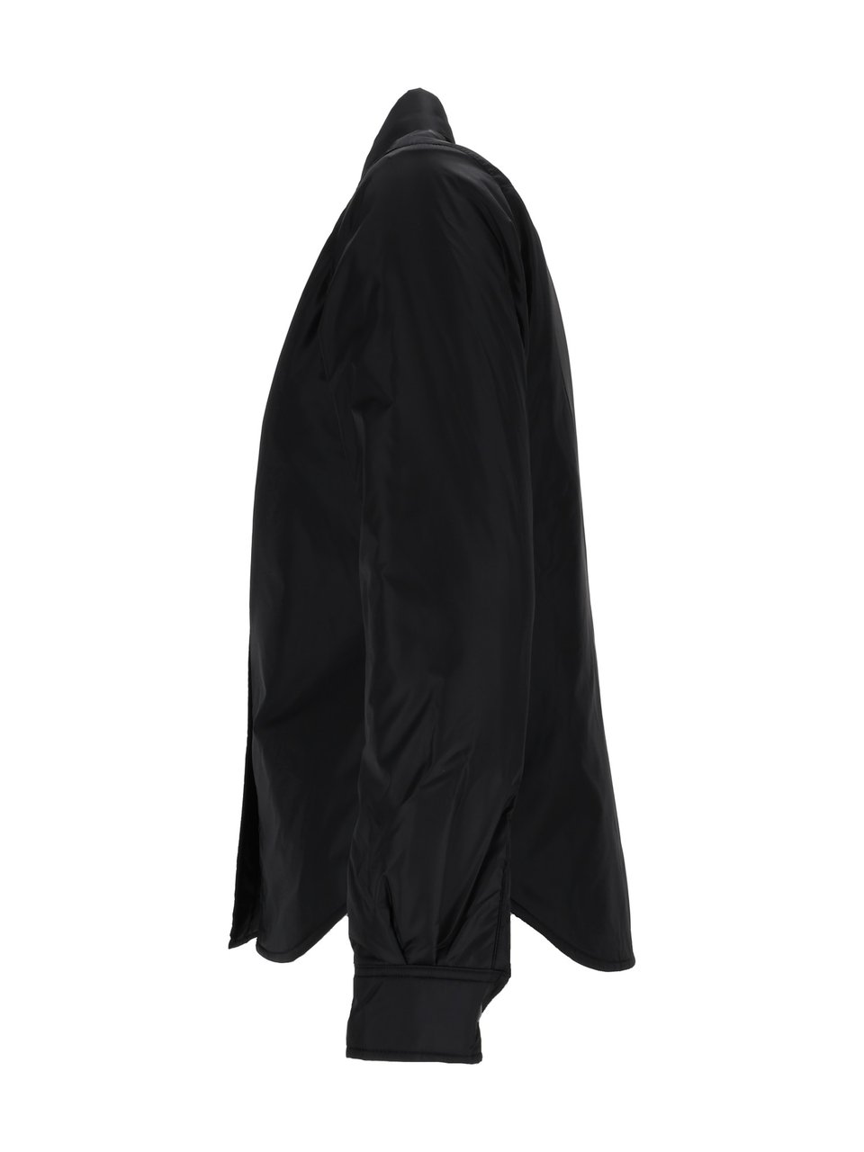 Aspesi Glue Long Sleeve Nylon Shirt Zwart