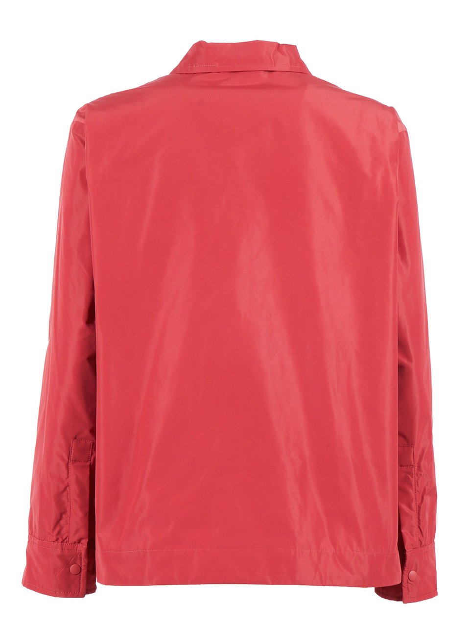 Aspesi Lightweight Polyester Classic Jacket Rood